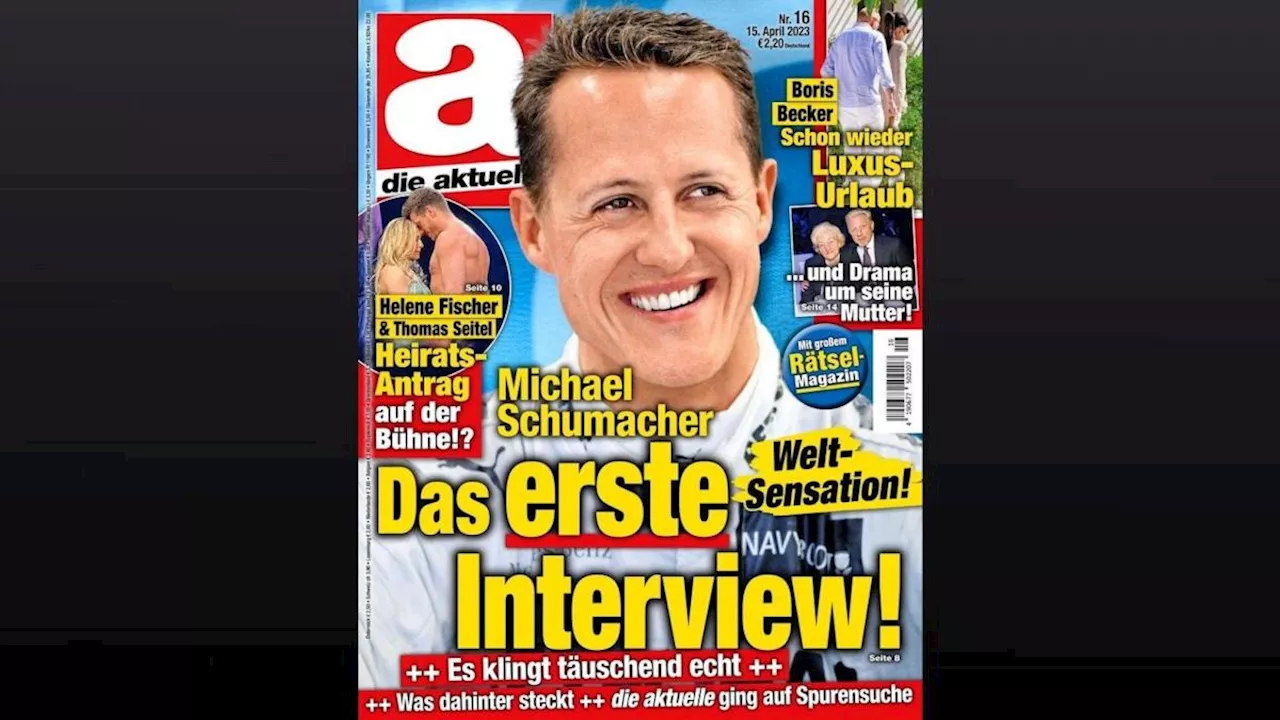 Schumacher, 200 mila euro di risarcimento alla famiglia per la falsa intervista a Michael