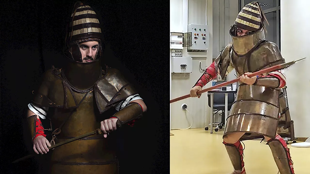 Marines Fought Each Other in Ancient Mycenaean Armor to See How Well It Worked