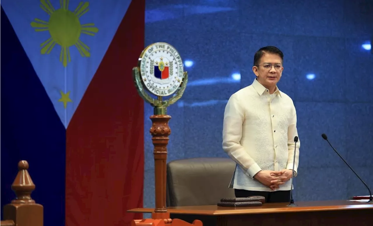 Escudero apologizes over Zubiri's ouster on Senate's last session day