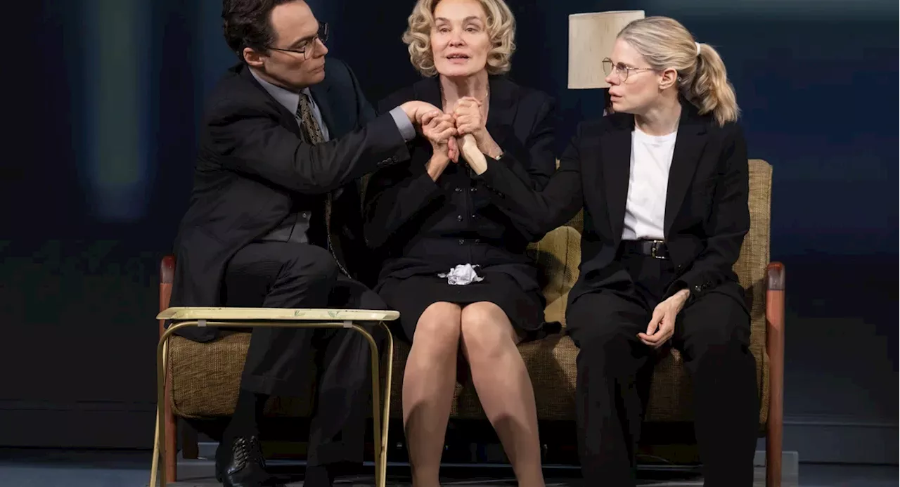 Jim Parsons and Jessica Lange on their new Broadway show 'Mother Play'