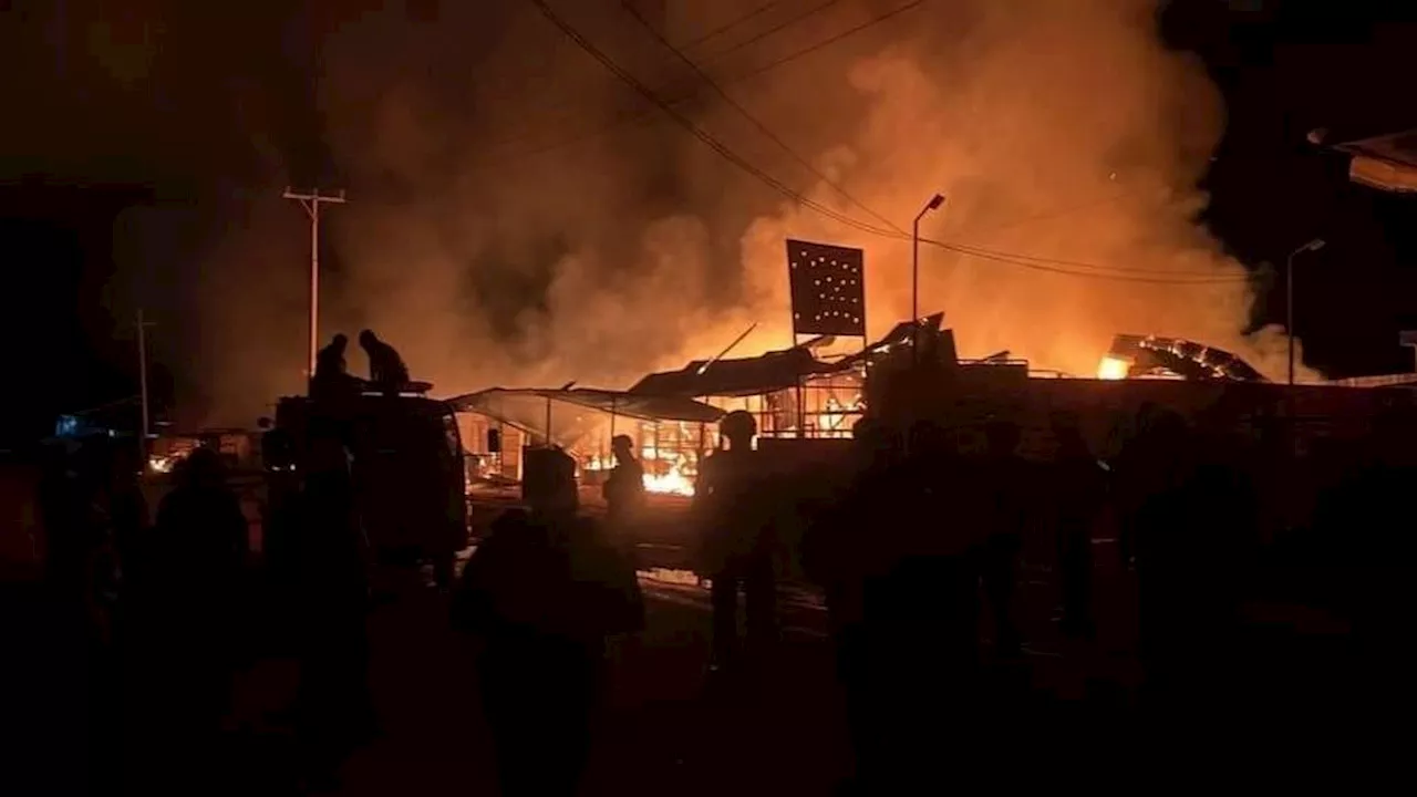 OPM Melancarkan Teror, Deretan Kios dan Gedung Sekolah di Paniai Dibakar