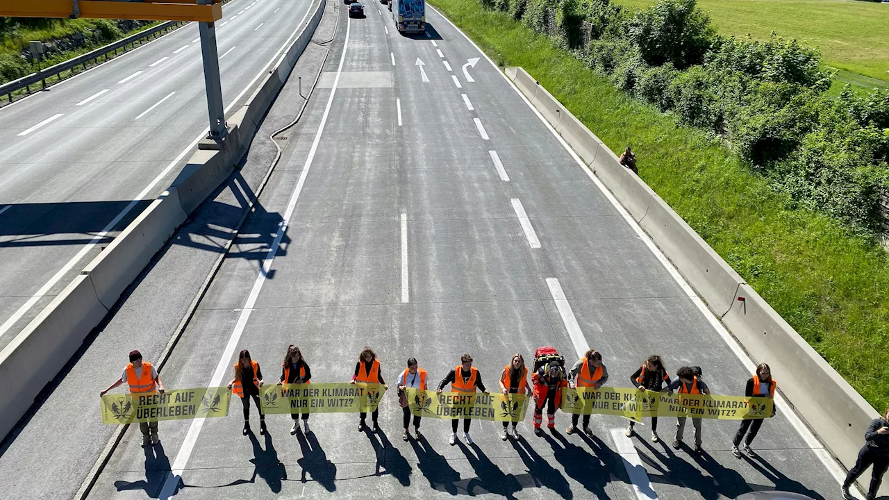 – SO kommen die Klimakleber auf die Autobahn