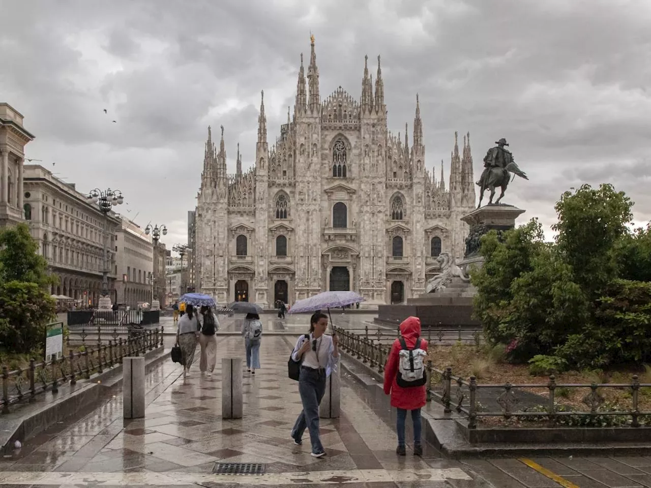 Forte maltempo a Milano: temporali e grandinate, bomba d'acqua sul Torinese