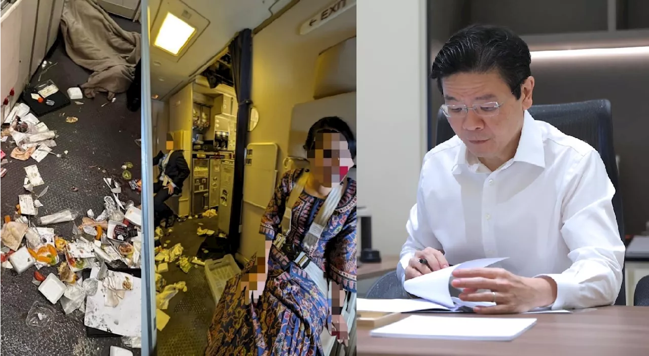 PM Wong expresses shock and sadness over traumatic SIA flight