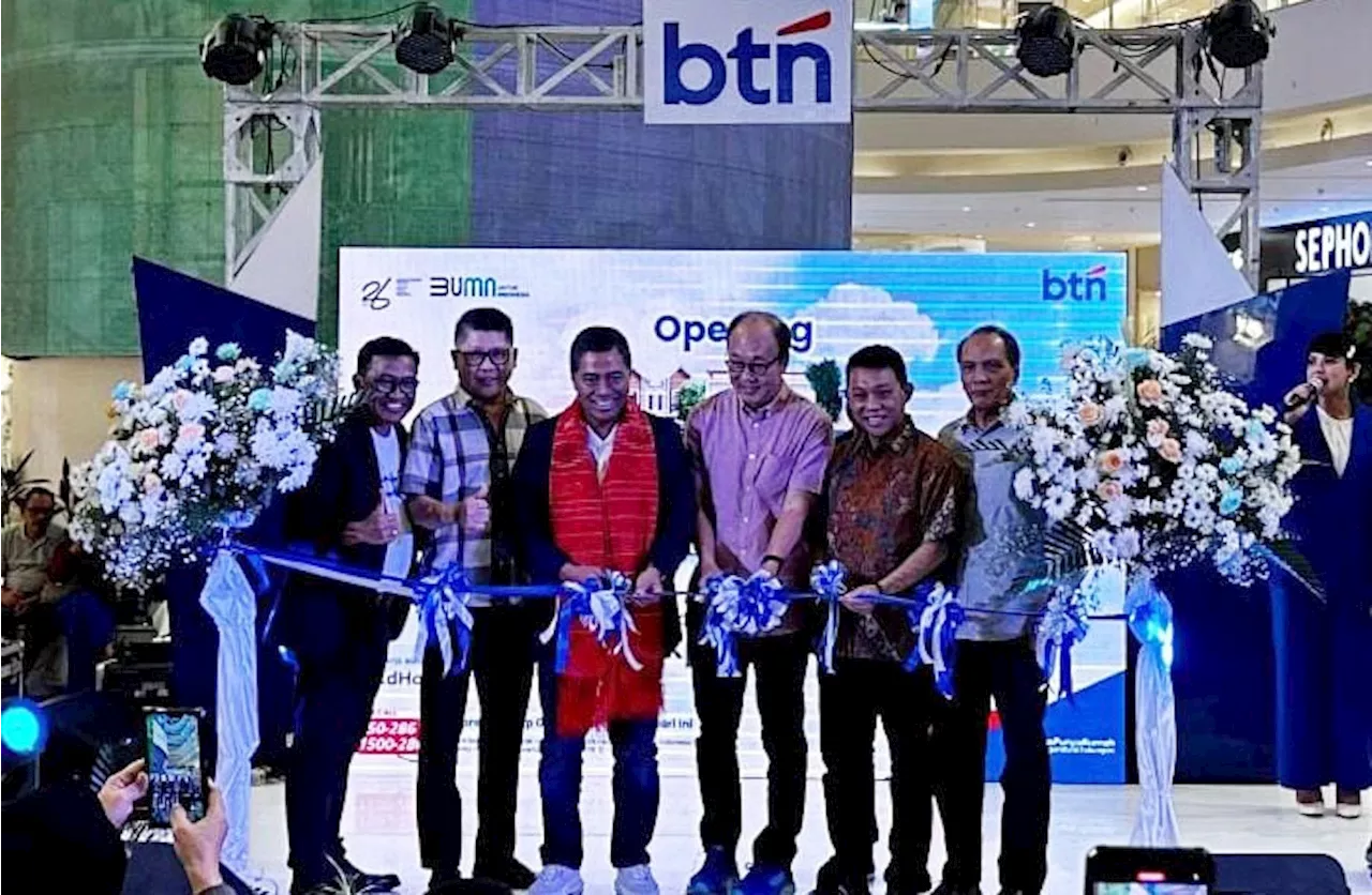 Genjot Realisasi KPR Non-Subsidi, BTN Resmikan Sales Center Baru