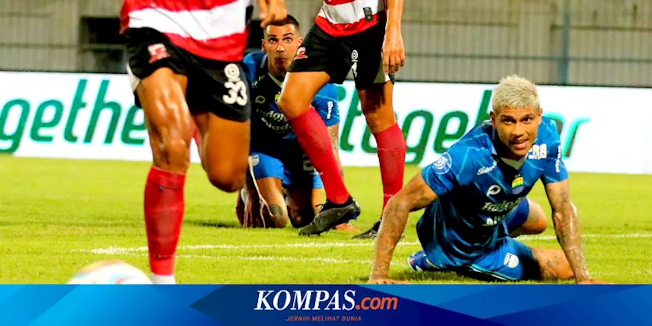 Head to Head Persib Vs Madura United, Maung Bandung Sering Menderita