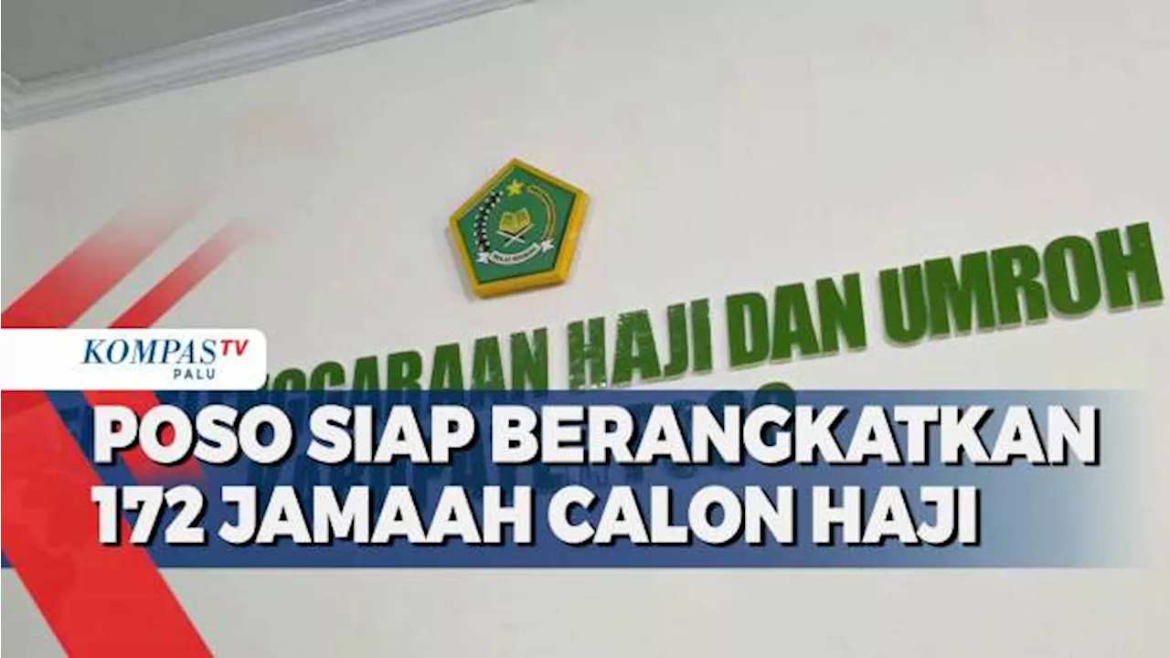 Poso Berangkatkan 172 Jamaah Calon Haji