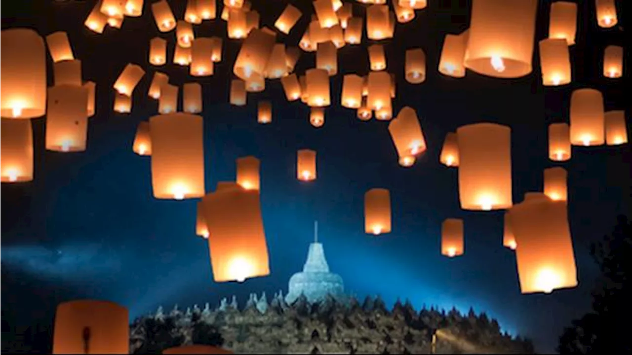 Rangkaian Acara Waisak 2024 di Candi Borobudur, Ini Jadwal Festival Lampion