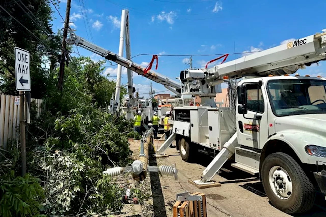 Most in Houston area are getting power back after storm, but some may have to wait until the weekend