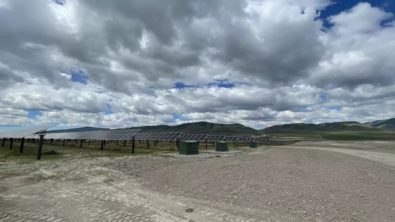 New Box Elder County solar farm is 1 of several new clean energy sites in Utah