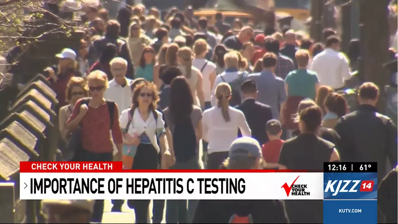 Check Your Health- Utahns Over 18 Should be Tested for Hepatitis C at Least Once