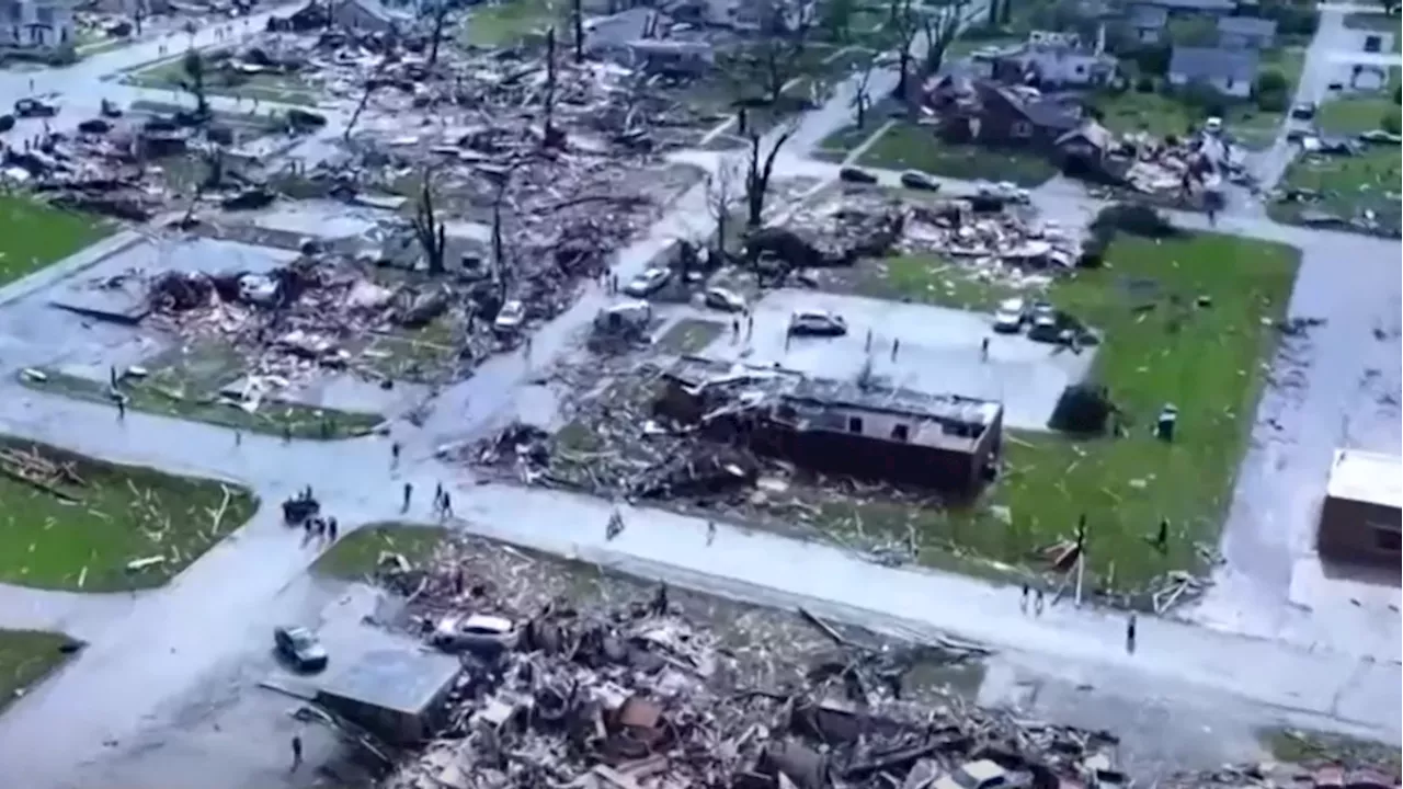 Tornadoes cause injuries, destroy buildings, topple trees and wind turbines in Iowa