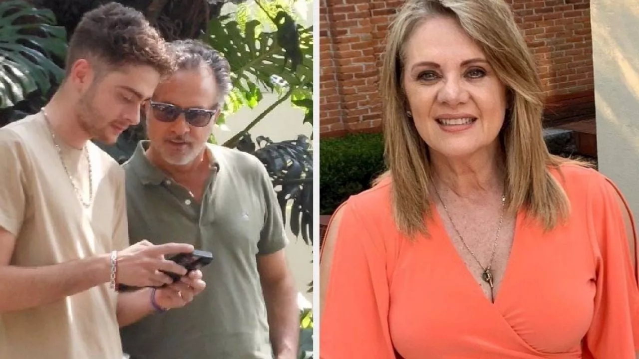 Así reaccionó Erika Buenfil al ver las fotos de su hijo Nicolás con Ernesto Zedillo Jr.