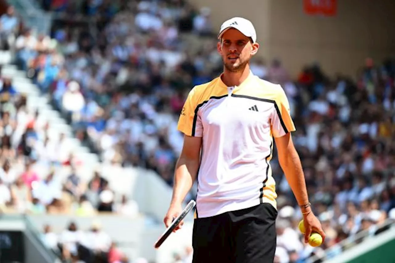 Dominic Thiem éliminé dès le 2e tour des qualifications pour sa dernière à Roland-Garros