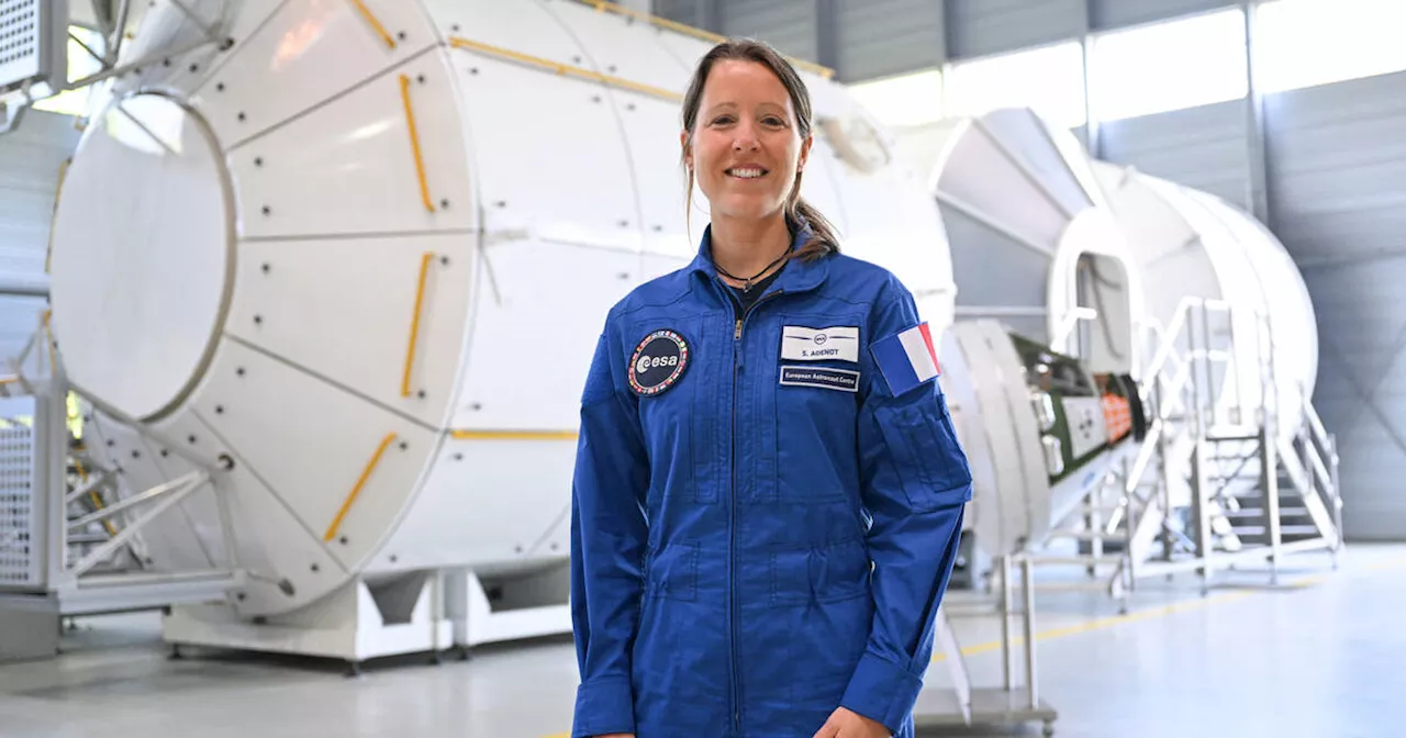 L’astronaute française Sophie Adenot prépare son envol