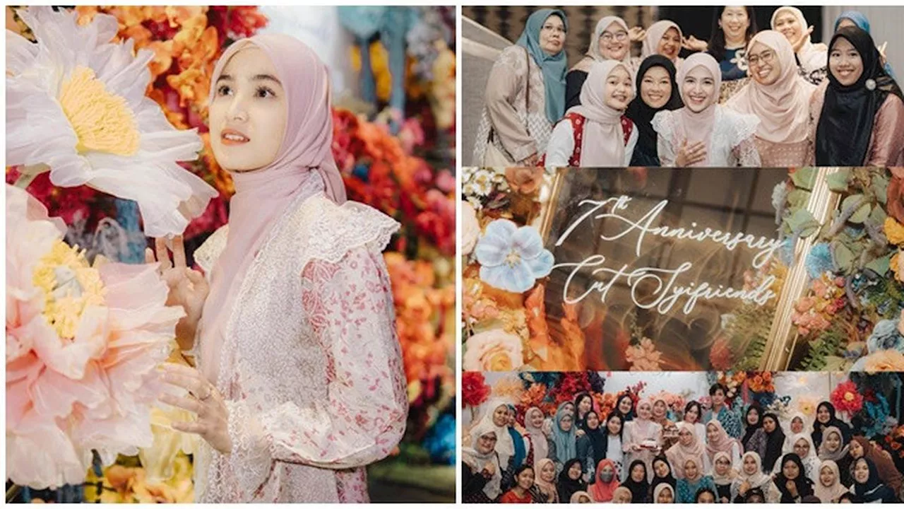 6 Potret Cut Syifa Rayakan Anniversary Fans, Dikira Netizen Gelar Lamaran