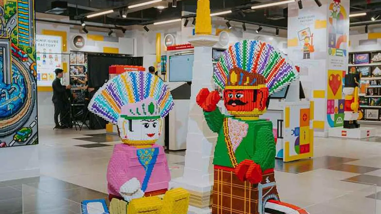 Buka Toko Terbesar di Asia Tenggara, Lego Tampilkan Monas dan Ondel-Ondel Betawi