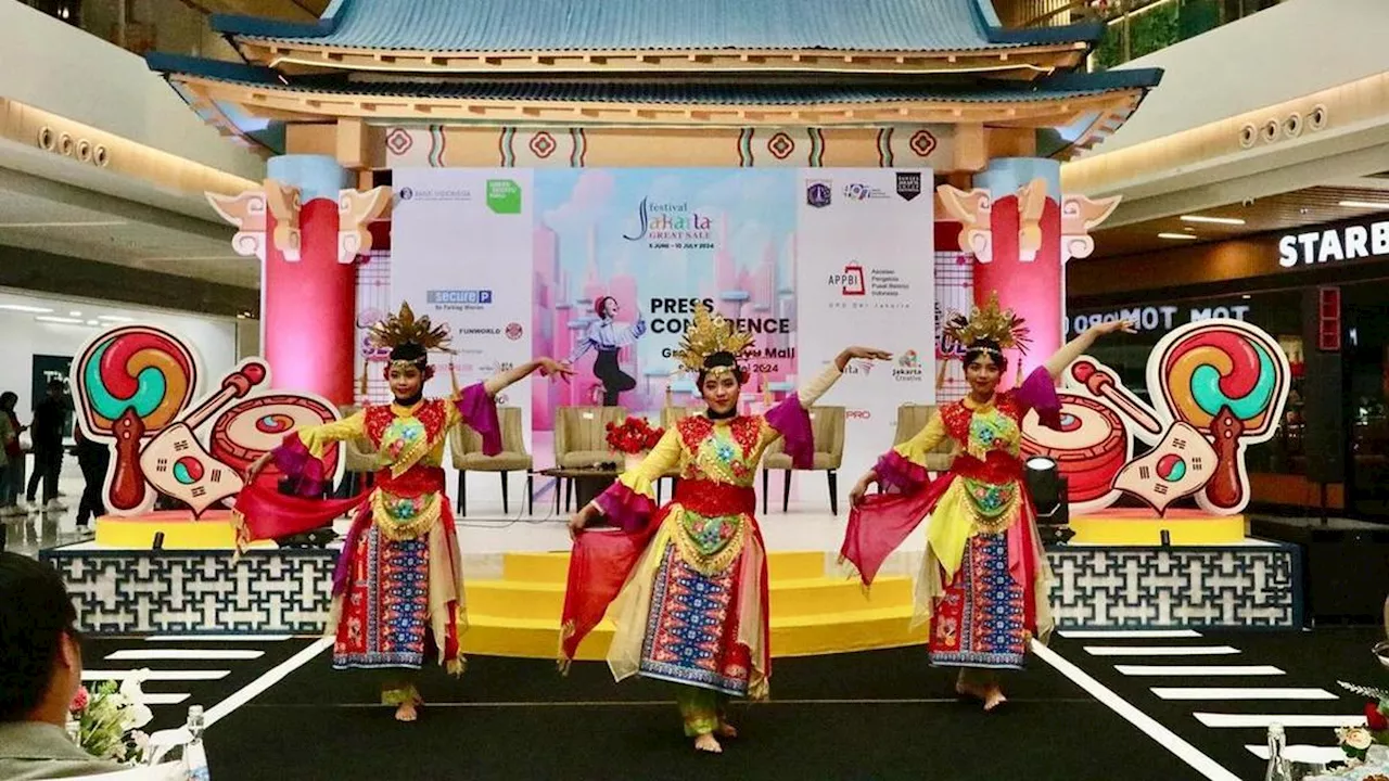 Nuansa Kpop dan Budaya Betawi Warnai Peluncuran Festival Jakarta Great Sale 2024, Dukung Ekonomi Kreatif