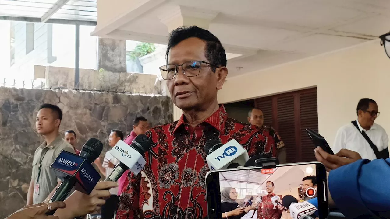 Soroti RUU Kementerian Negara, Mahfud Md: Kalau Ditambah, Area Korupsi Bertambah Lagi