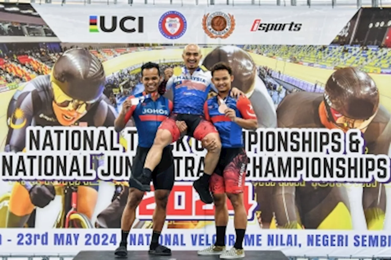 Azizulhasni bids adieu to National Championships by defending keirin gold