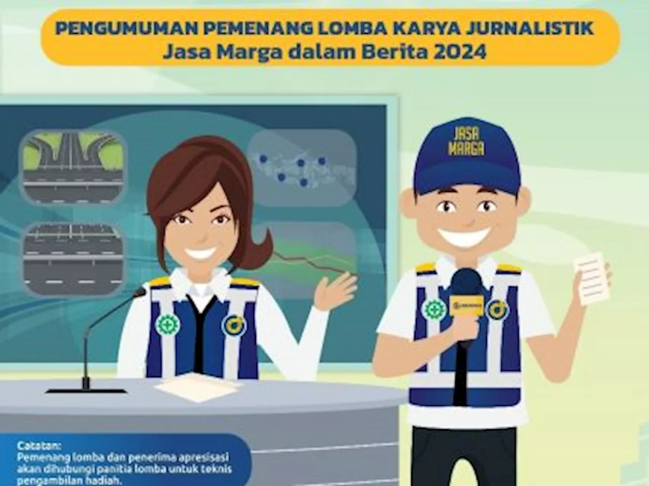 Daftar Pemenang Lomba Karya Jurnalistik Dalam Rangka HUT Ke-46 Jasa Marga Dalam Berita 2024