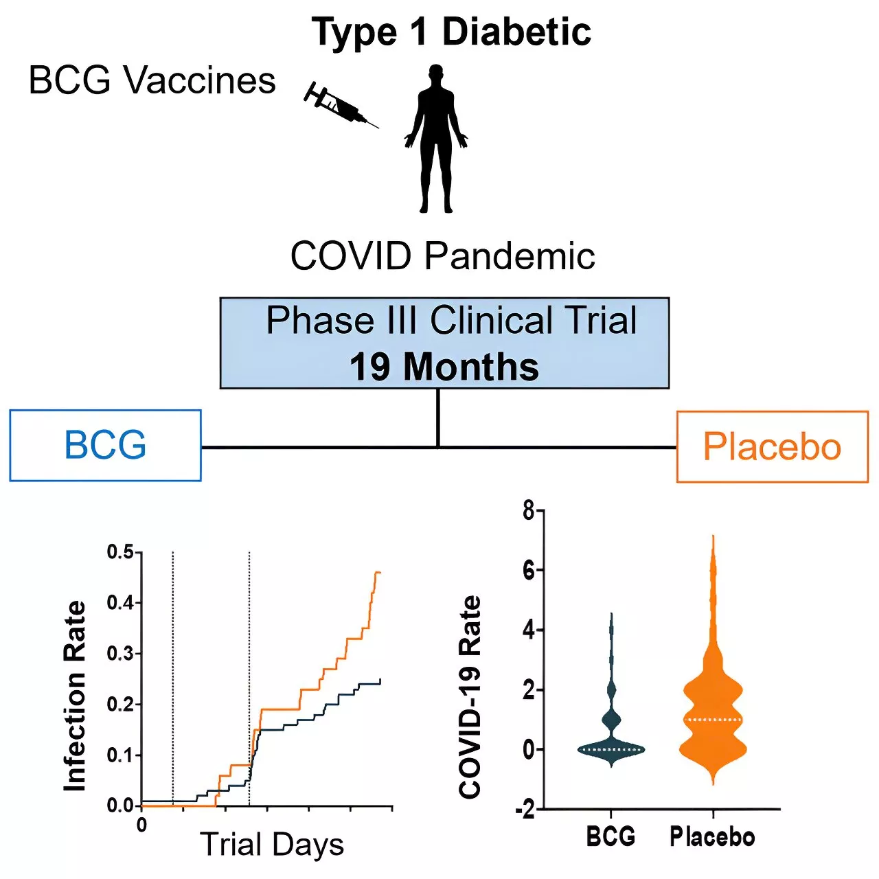 Century-old vaccine found to protect type 1 diabetics from infectious diseases