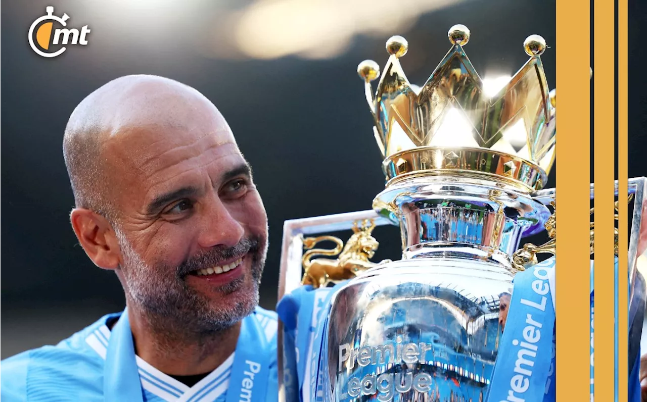 Pep Guardiola es reconocido como el mejor entrenador de la Premier League