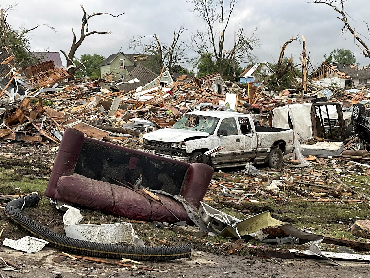 Multiple deaths confirmed from a tornado in Iowa, state patrol says