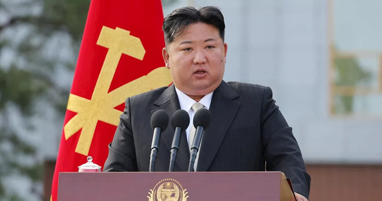 Kim Jong Un portrait displayed in North Korea, elevating his status