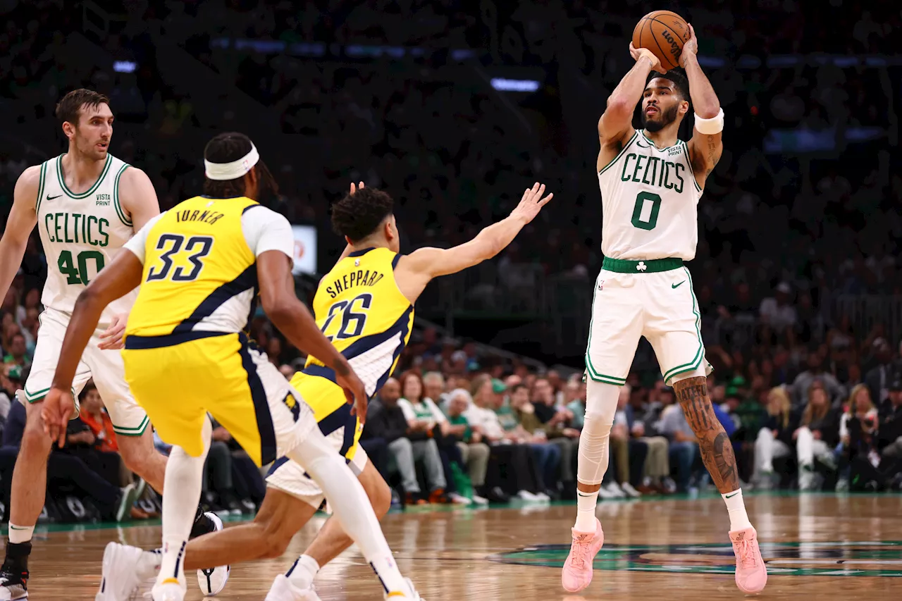 Celtics come back late, beat Pacers in OT to start Eastern Conference Finals