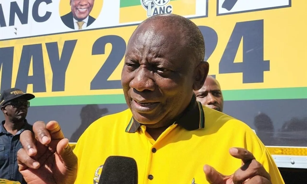 Elections 2024: ANC will not lose power, Ramaphosa tells supporters in North West