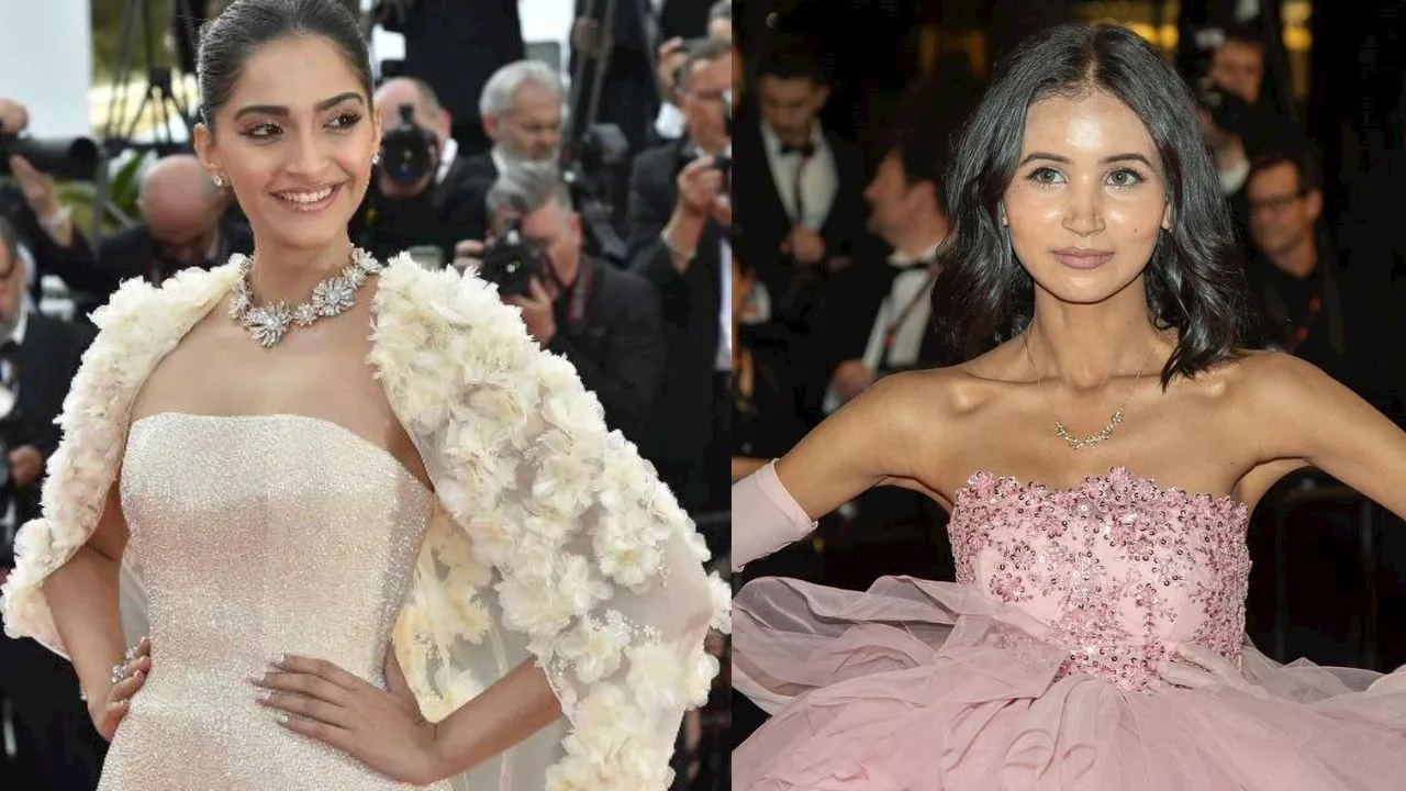 Sonam Kapoor Cannes: सोनम कपूर ने किया कान्स में शानदार डेब्यू , एक्ट्रेस ने की इंफ्यूएंसर नैंसी त्यागी की तारीफ