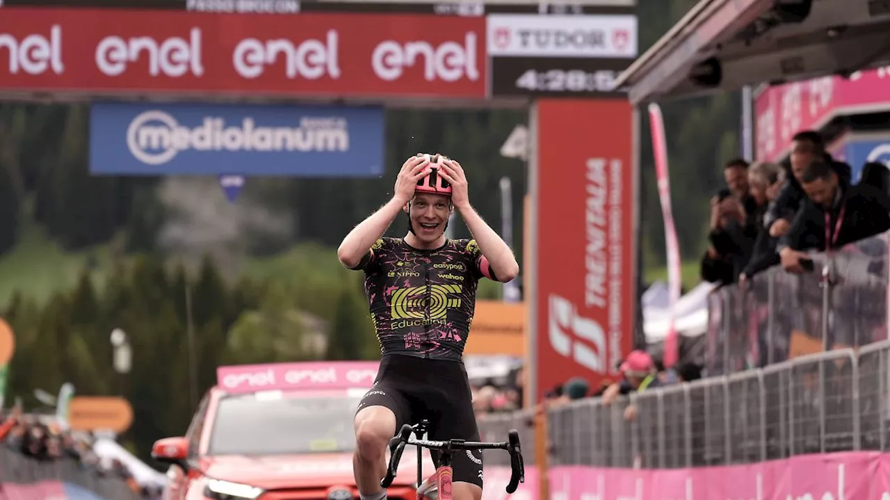 Vater einst im Jan-Ullrich-Team: Erster deutscher Etappensieg: Steinhauser stoppt Dominator Pogacar