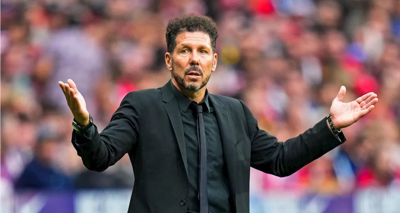 Atlético Madrid : un cadre offensif de Simeone s'en va