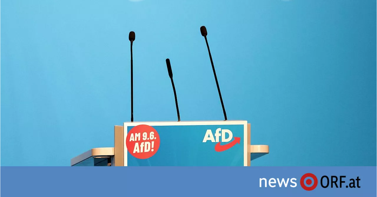 Affären ziehen Kreise: AfD bricht vor EU-Wahl die Spitze weg