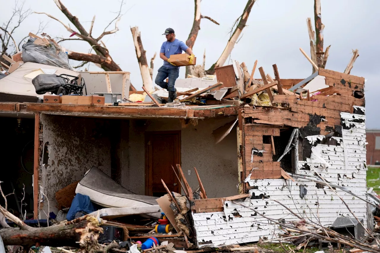 Tornado kills multiple people in Iowa as powerful storms again tear through Midwest