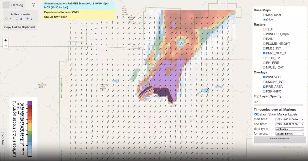 NASA's 'Wildfire Digital Twin' pioneers new AI models and streaming data techniques for forecasting fire and smoke