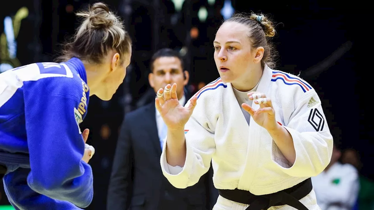 Mondiaux de judo: Pinot s'offre un premier sacre mondial face à Gahié, qualifiée pour les JO