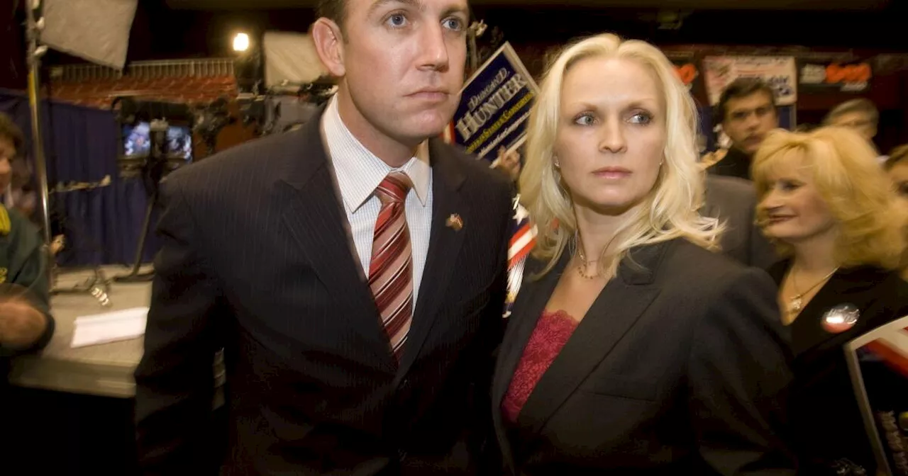 Before Alito and Menendez, former Rep. Duncan D. Hunter blamed his wife