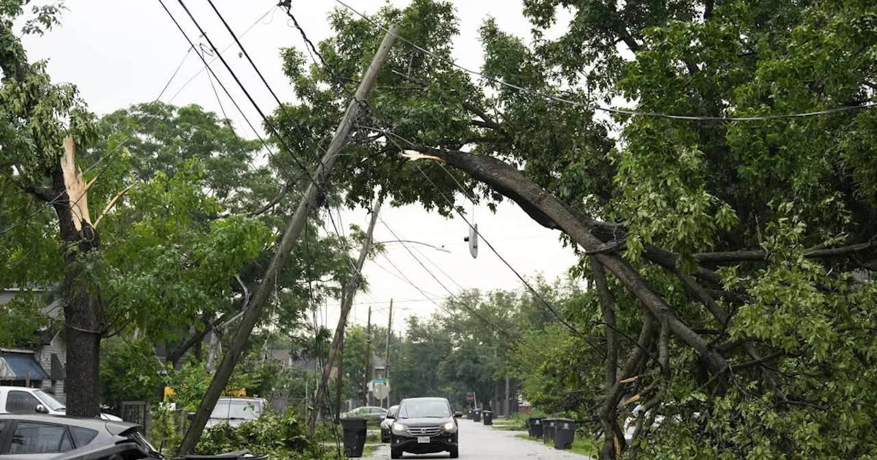 Most in Houston area are getting power back after storm, but some may have to wait until the weekend