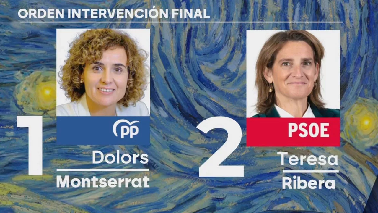 Dolors Montserrat abrirá el cara a cara por las elecciones europeas y Teresa Ribera lo cerrará