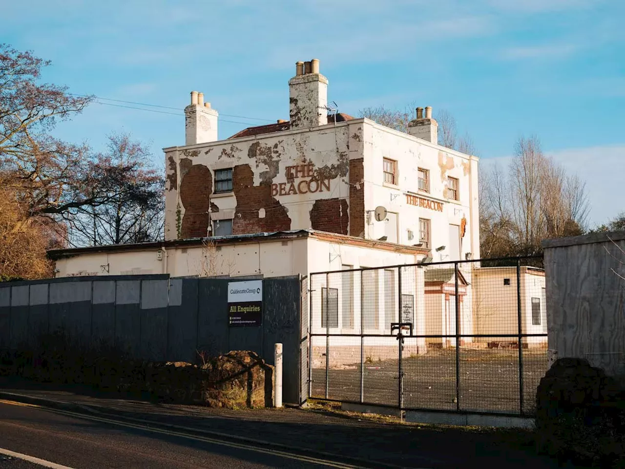 Flats plan could 'arrest the decline' of derelict former pub with views of the Ironbridge Gorge