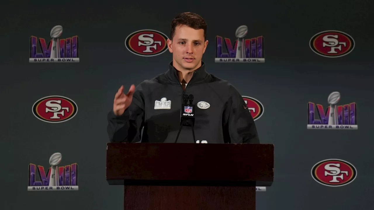 49ers QB Brock Purdy Explains How He Has Improved Since Last Year