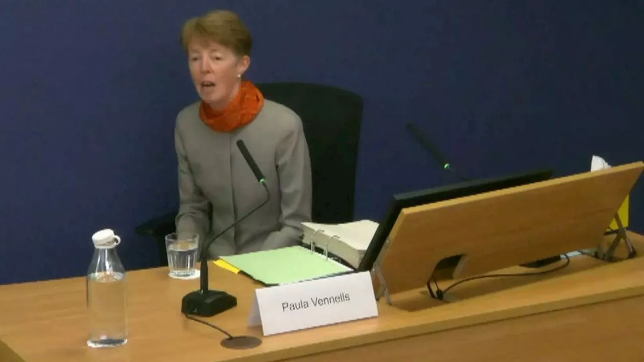 Post Office scandal latest: Ex-boss Paula Vennells breaks down in tears during questioning