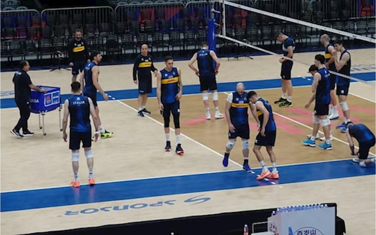 VNL, Italia-Germania LIVE alle 22.30