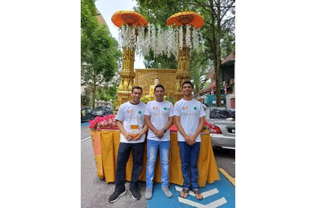 Bangladeshi community in Brickfields builds float for Wesak Day