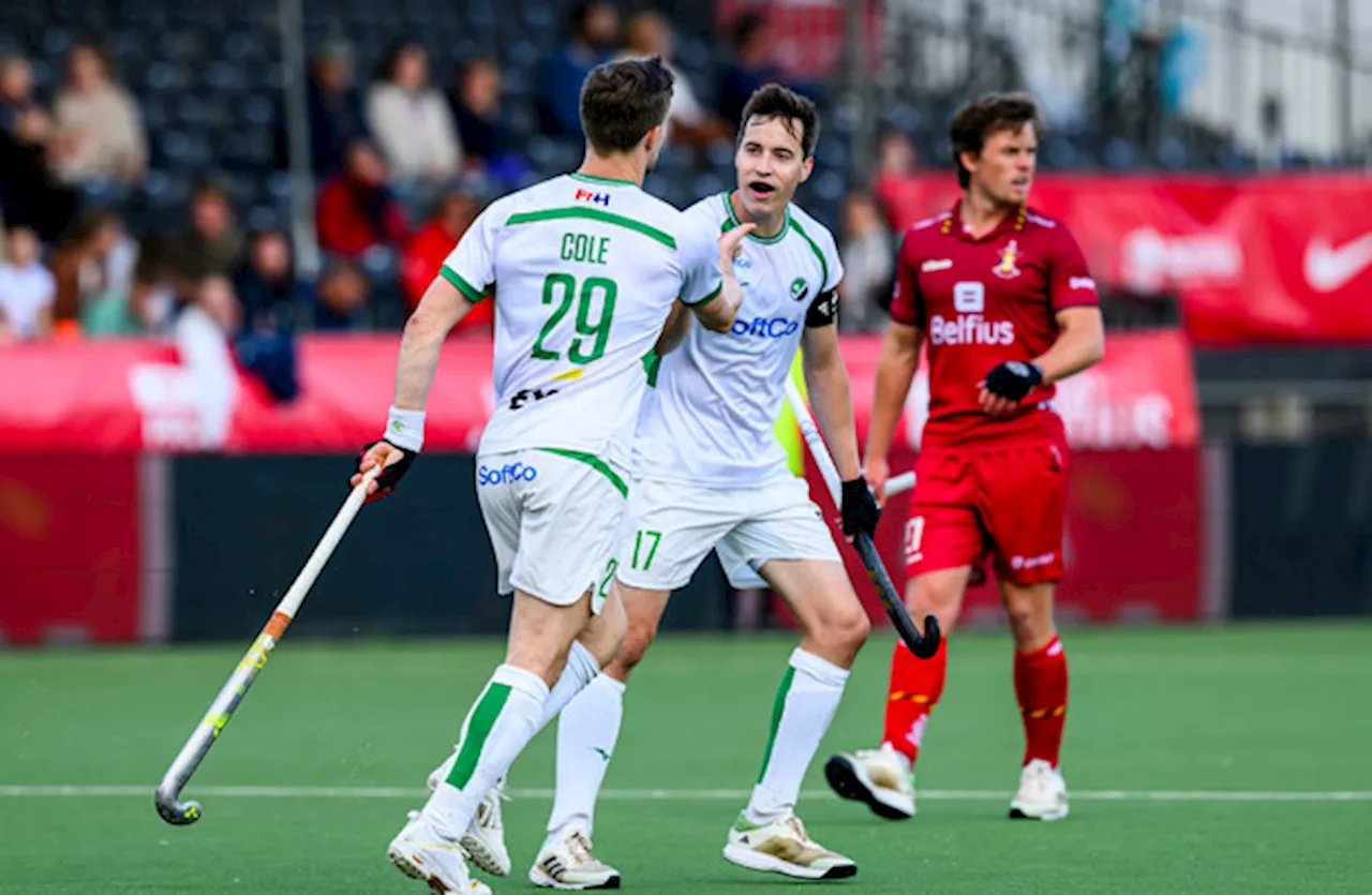 Ireland earn stunning win over world number two side Belgium