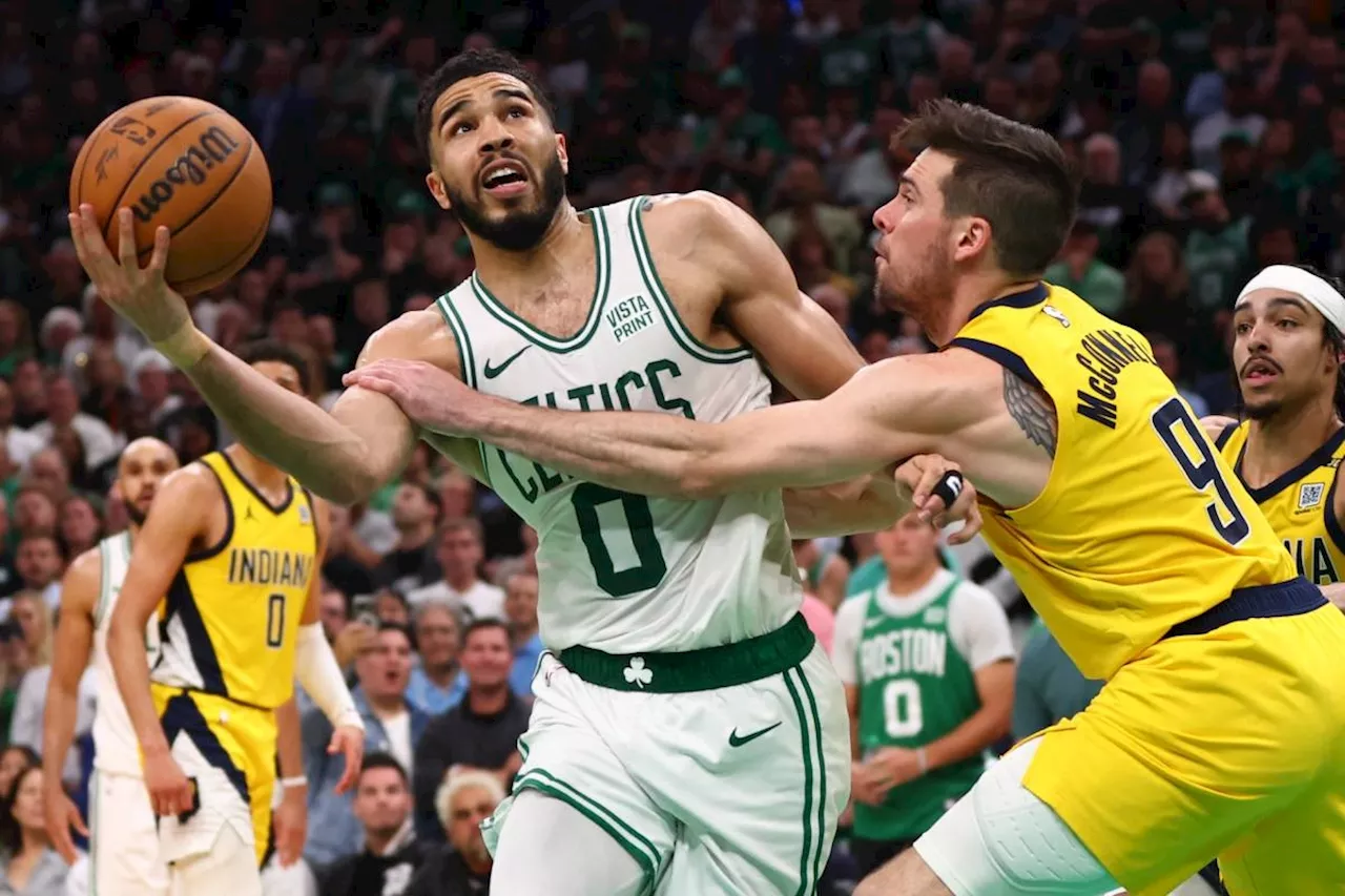 Celtics grind to overtime Pacers win in East finals opener