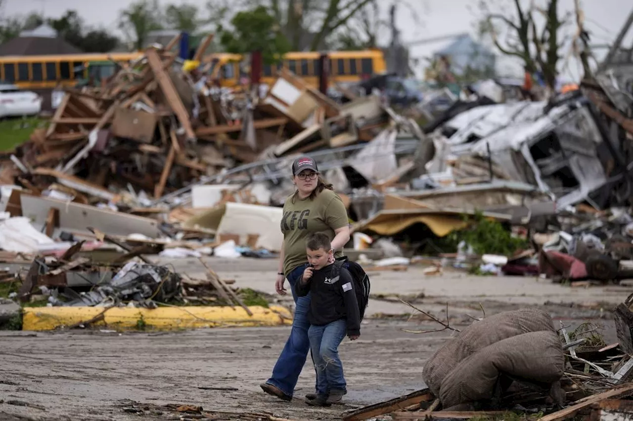 Tornado kills multiple people in Iowa as powerful storms again tear through Midwest