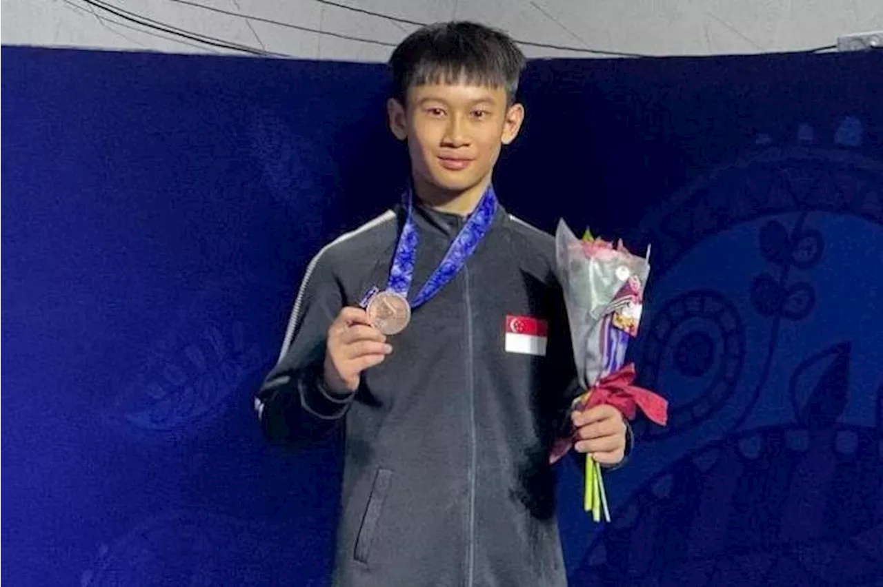 Artistic gymnast Jovi Loh wins historic bronze at Junior Asian C’ships